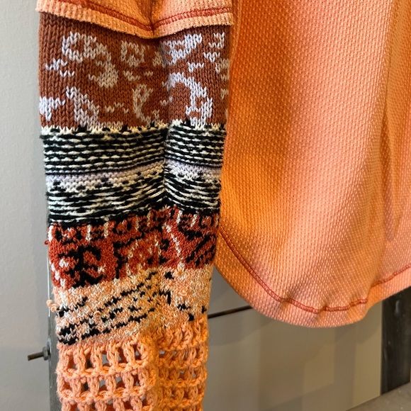 FREE PEOPLE | In The Mix Long Sleeve Top - Picture 4 of 7